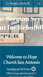 Mobile Screenshot of hopeisreal.org